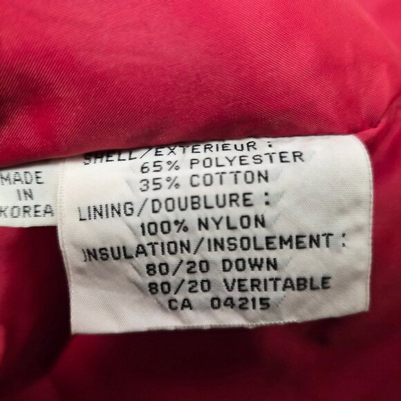 VTG 90s London Fog Utility Down Coat Parka Men’s 44 Gorpcore Normcore Oversized - Picture 8 of 9